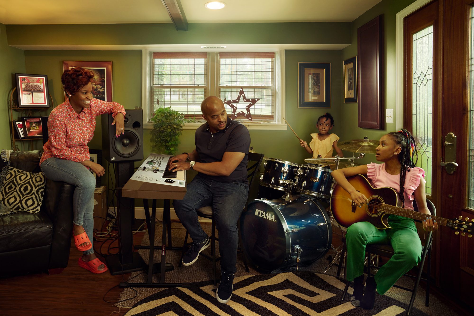 Annie Leibovitz portrait of a home in United States, IKEA Life at Home