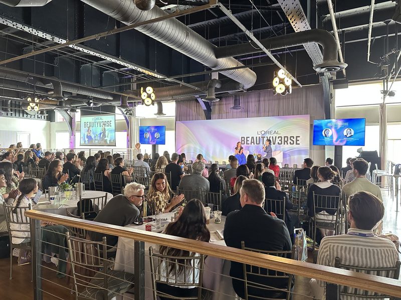 The BeautyV3rse executive keynote audience, L&rsquo;Or&eacute;al USA